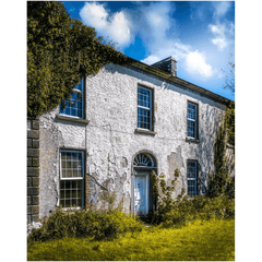 Print - Abandoned Irish Manor House, County Clare - James A. Truett - Moods of Ireland - Irish Art