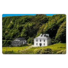 Desk Mat - Farm House near Atlantic Ocean, County Clare - James A. Truett - Moods of Ireland - Irish Art