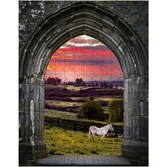 Puzzle - Horse at Sunrise in County Clare - Moods of Ireland