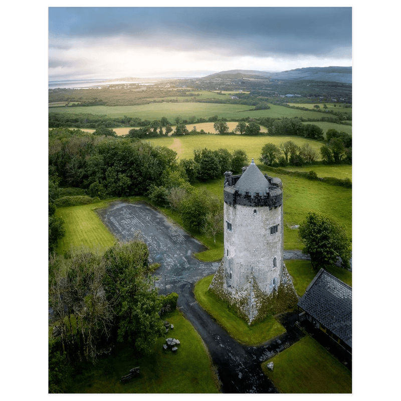 Print - Newtown Castle near Ballyvaughan, County Clare - James A. Truett - Moods of Ireland - Irish Art