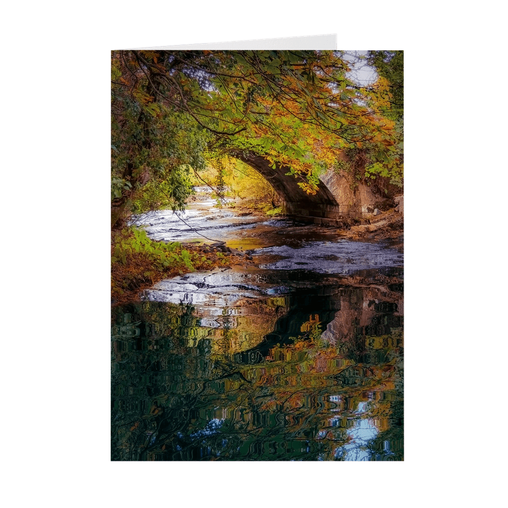 Folded Note Cards - Water under Clondegad Bridge, County Clare - James A. Truett - Moods of Ireland - Irish Art