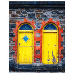 Print - Yellow Doors of Killaloe, County Clare - Moods of Ireland