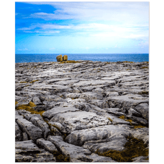 Print - Rocky Burren Coast of County Clare - James A. Truett - Moods of Ireland - Irish Art
