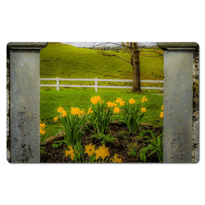 Desk Mat - Irish Spring in Ballynacally, County Clare - James A. Truett - Moods of Ireland - Irish Art