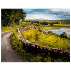 Print - The High Road over Inchiquin Lough, County Clare - James A. Truett - Moods of Ireland - Irish Art
