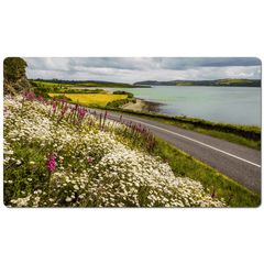 Desk Mat - Wildflowers along Ireland's Shannon Estuary - James A. Truett - Moods of Ireland - Irish Art