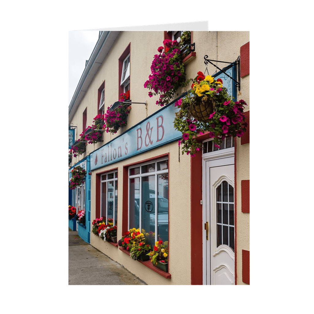 Folded Note Cards - Fallon's B&B, Kinvara, County Galway - James A. Truett - Moods of Ireland - Irish Art