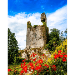 Print - Dangan Castle ruins, Ballynacally, County Clare - James A. Truett - Moods of Ireland - Irish Art
