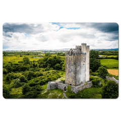 Desk Mat - Ballyportry Castle, County Clare, Ireland - James A. Truett - Moods of Ireland - Irish Art