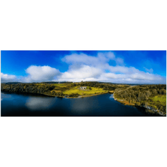 Panorama Print - Killone Abbey and Lake on Newhall Estate, County Clare - James A. Truett - Moods of Ireland - Irish Art