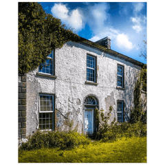 Print - Abandoned Irish Manor House, County Clare - James A. Truett - Moods of Ireland - Irish Art