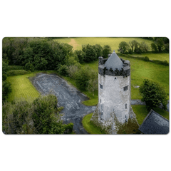 Desk Mat - Newtown Castle near Ballyvaughan, County Clare - James A. Truett - Moods of Ireland - Irish Art