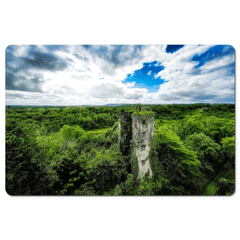 Desk Mat - Tir Mac Bran Castle, County Clare - James A. Truett - Moods of Ireland - Irish Art