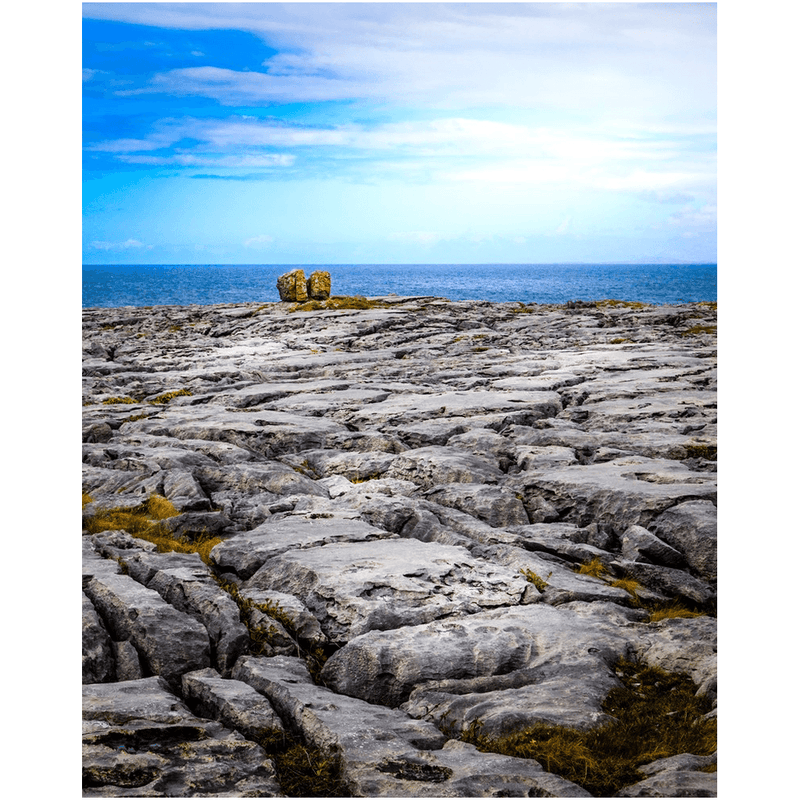 Print - Rocky Burren Coast of County Clare - James A. Truett - Moods of Ireland - Irish Art