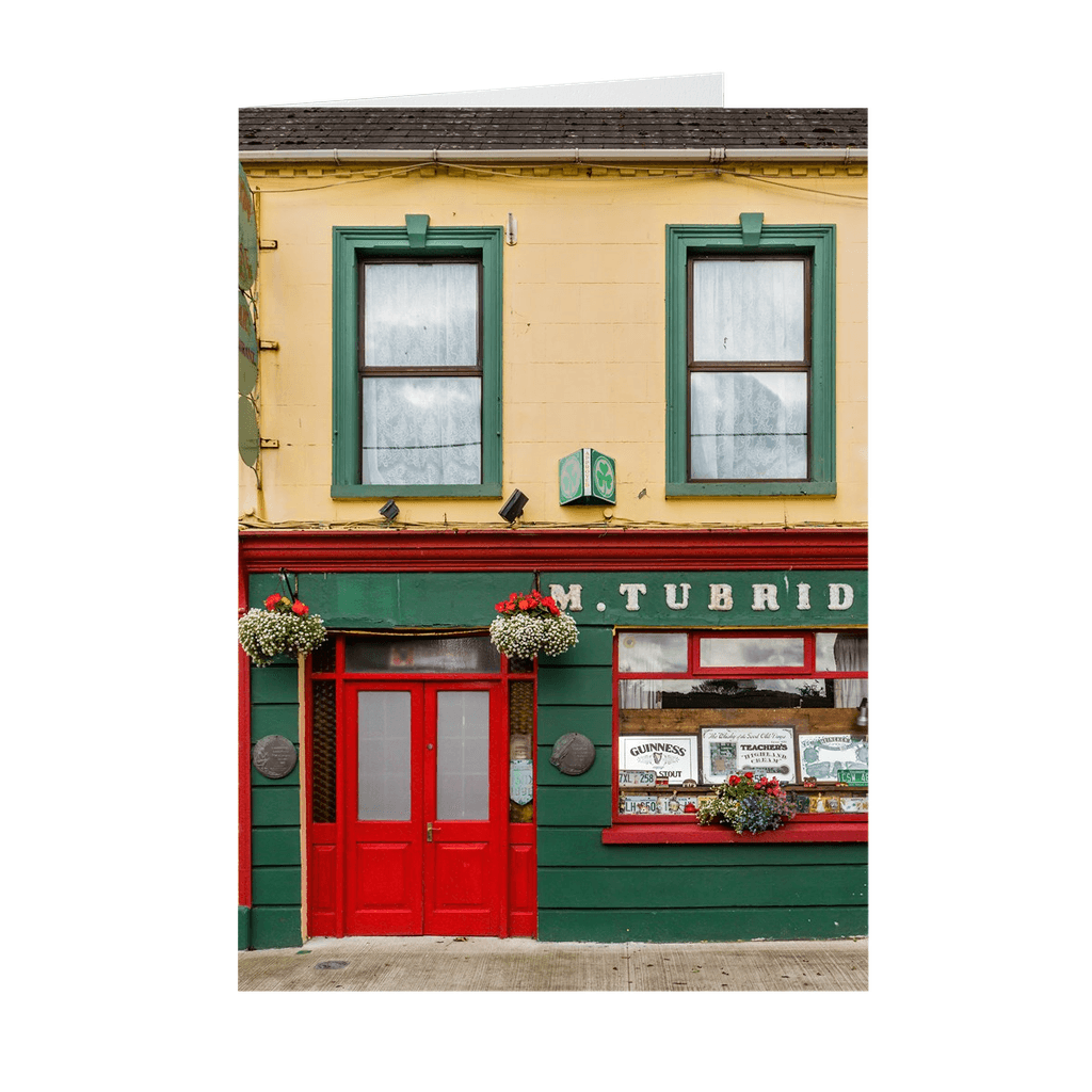 Folded Note Cards - Tubridy's Pub and B&B in Cooraclare, County Clare - James A. Truett - Moods of Ireland - Irish Art