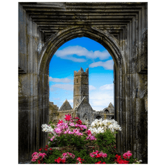 Print - Summer at Quin Abbey, County Clare - James A. Truett - Moods of Ireland - Irish Art