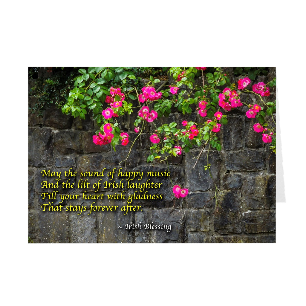 Folded Note Cards - Irish Blessings - Irish Roses - James A. Truett - Moods of Ireland - Irish Art