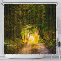 Shower Curtain - County Clare Country Road Moods of Ireland 