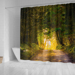 Shower Curtain - County Clare Country Road Moods of Ireland 