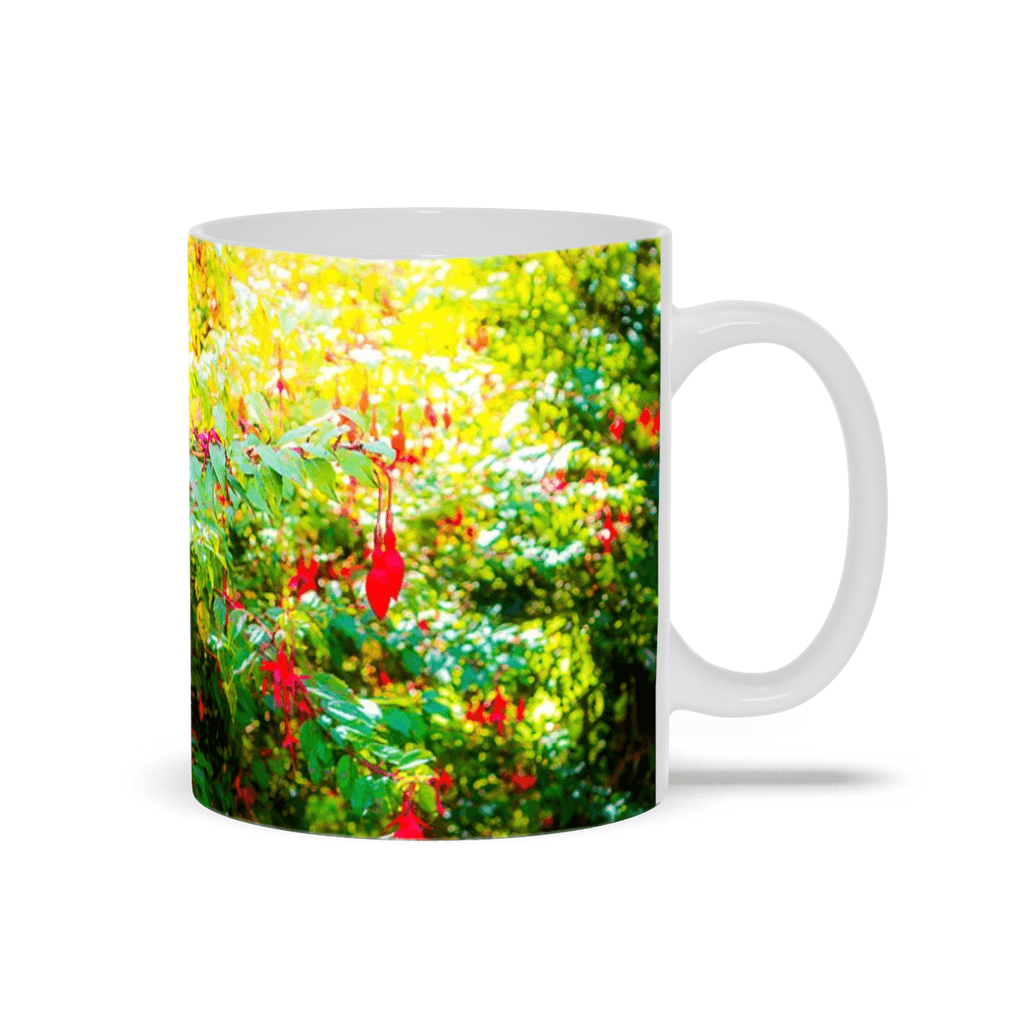 Ceramic Mug - Wild Fuchsias Frollicking in the County Clare Countryside - James A. Truett - Moods of Ireland - Irish Art