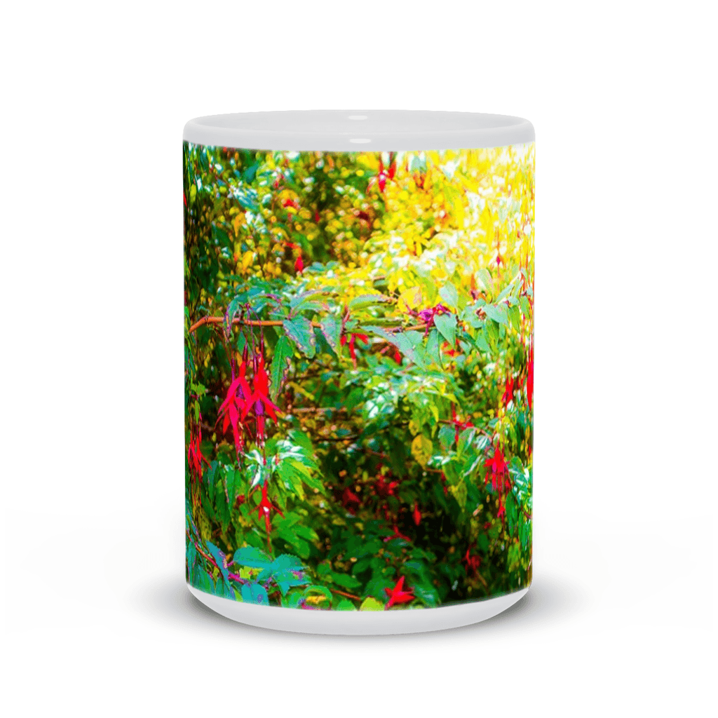 Ceramic Mug - Wild Fuchsias Frollicking in the County Clare Countryside - James A. Truett - Moods of Ireland - Irish Art