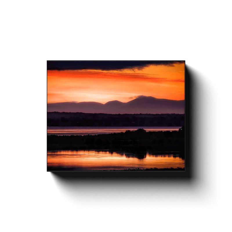 Canvas Wrap - Shannon Estuary Reflections at Sunrise - James A. Truett - Moods of Ireland - Irish Art