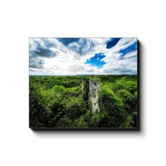 Canvas Wrap - Tir Mac Bran Castle, County Clare - James A. Truett - Moods of Ireland - Irish Art