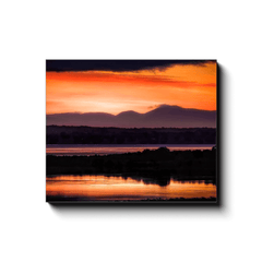 Canvas Wrap - Shannon Estuary Reflections at Sunrise - James A. Truett - Moods of Ireland - Irish Art