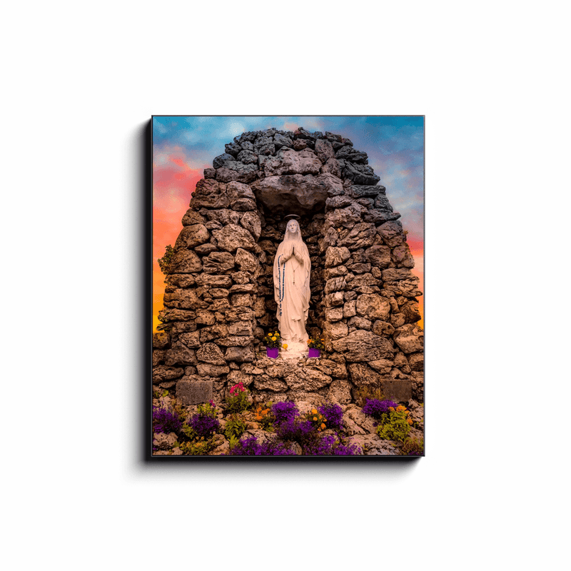 Canvas Wrap - Sancta Maria Grotto, Kilnamona, County Clare - James A. Truett - Moods of Ireland - Irish Art