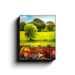 Canvas Wrap - Green Meadows at Kildysart, County Clare - James A. Truett - Moods of Ireland - Irish Art