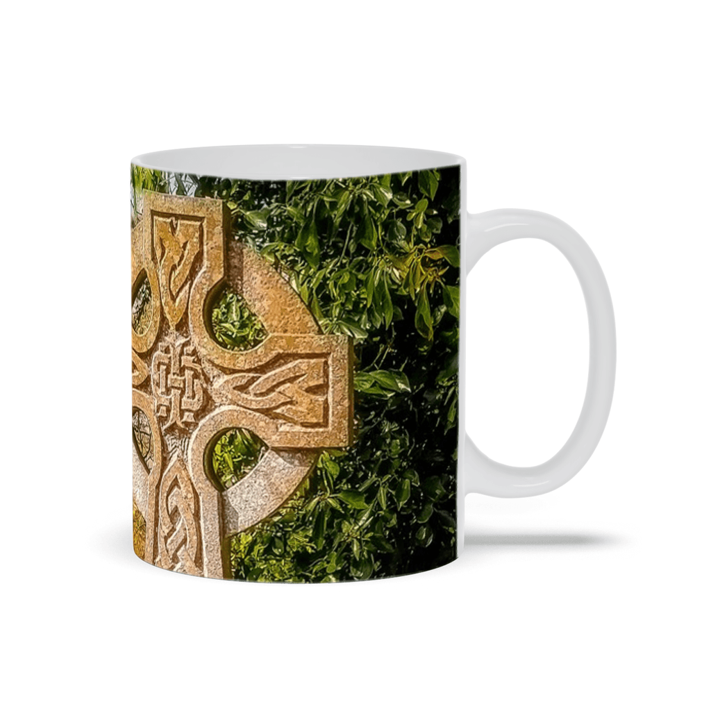 Ceramic Mug - Celtic Cross at Dysert O'dea Graveyard, County Clare - James A. Truett - Moods of Ireland - Irish Art
