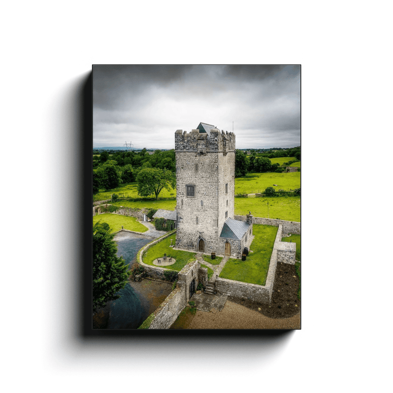 Canvas Wrap - Ballyhannon Castle, County Clare - James A. Truett - Moods of Ireland - Irish Art