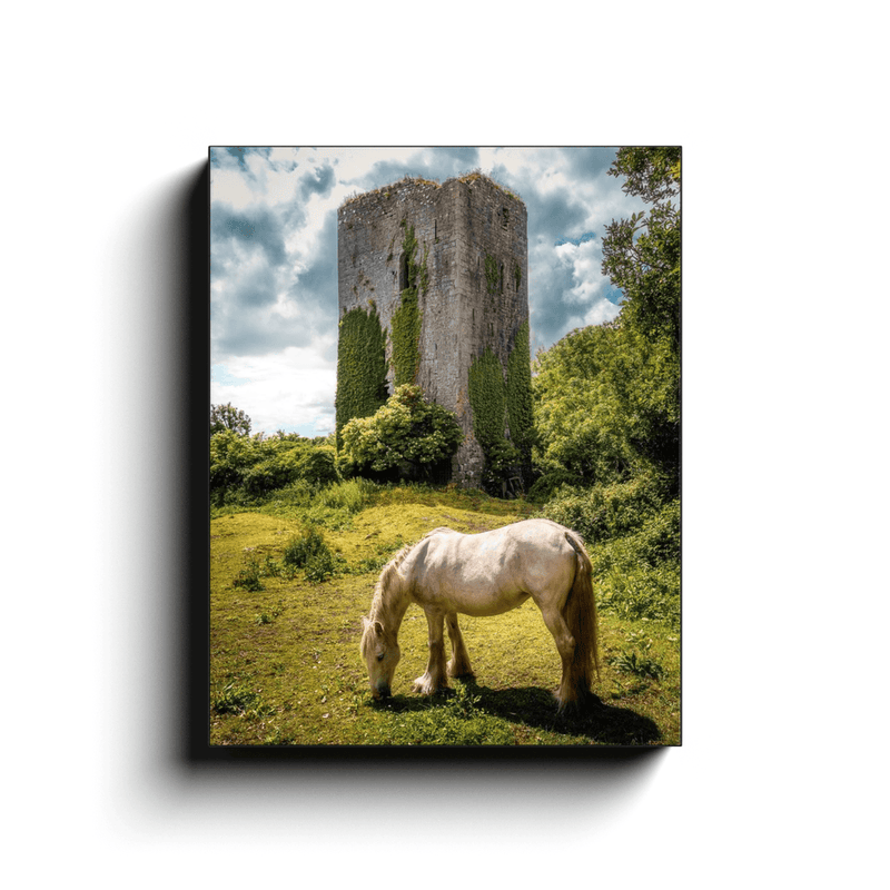 Canvas Wrap - Ballygriffy Castle, County Clare - James A. Truett - Moods of Ireland - Irish Art
