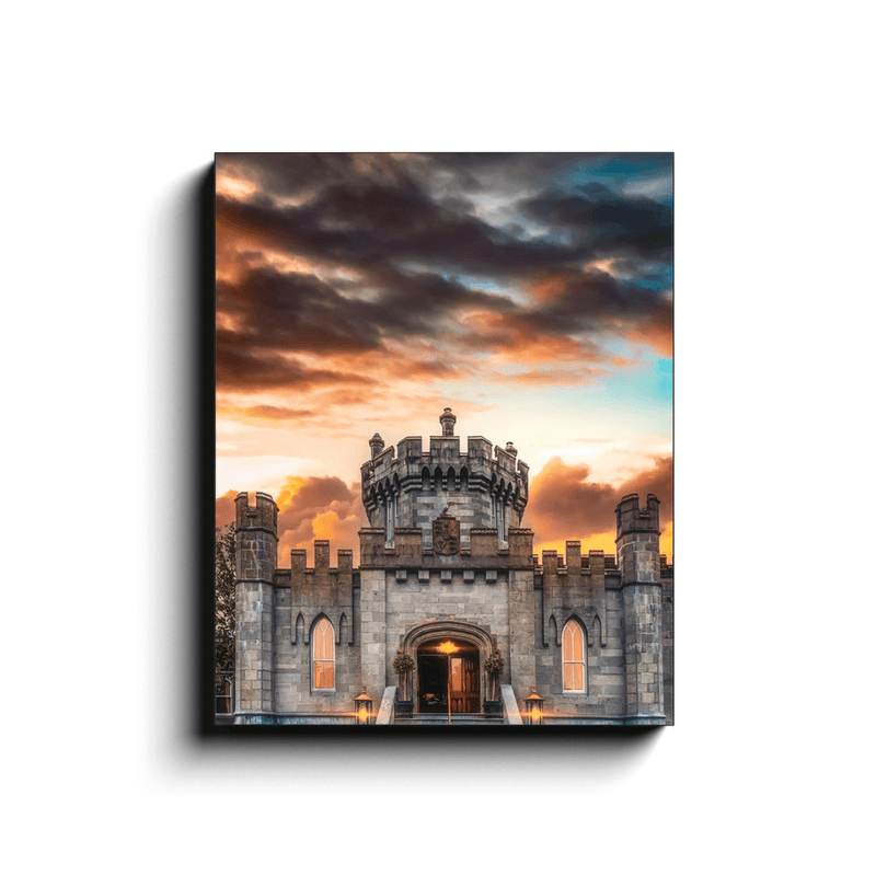 Canvas Wrap - Dusk at Dromoland Castle, County Clare - James A. Truett - Moods of Ireland - Irish Art