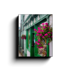 Canvas Wrap - F. O'Dea's Shop, Kinvara, County Galway - James A. Truett - Moods of Ireland - Irish Art