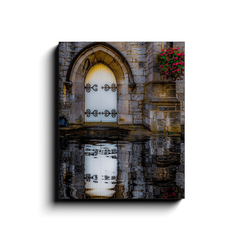 Canvas Wrap - Reflections at St. Augustine's Church, Galway - James A. Truett - Moods of Ireland - Irish Art