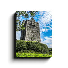 Canvas Wrap - Medieval Ballinalacken Castle in County Clare, Ireland - James A. Truett - Moods of Ireland - Irish Art