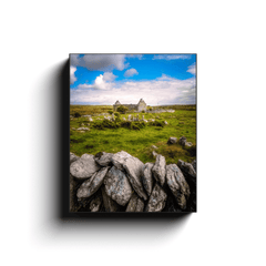 Canvas Wrap - Ruins of Carran Church, in the Burren, County Clare - James A. Truett - Moods of Ireland - Irish Art