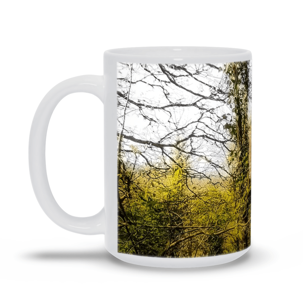 Ceramic Mug - Celtic Cross at Dysert O'dea Graveyard, County Clare - James A. Truett - Moods of Ireland - Irish Art