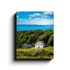 Canvas Wrap - Farm House near Atlantic Ocean, County Clare - James A. Truett - Moods of Ireland - Irish Art