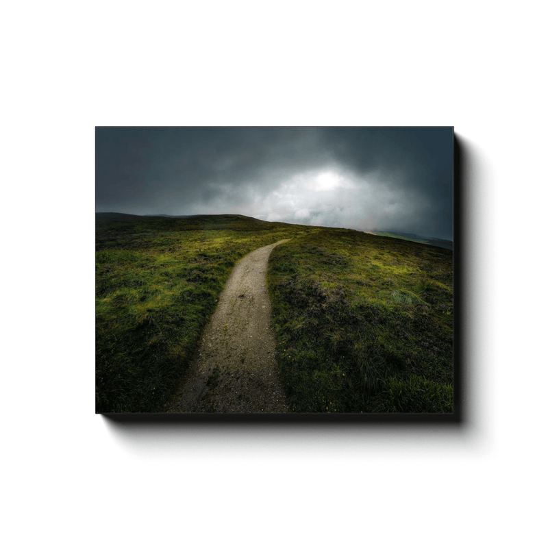 Canvas Wrap - Pathway to the Clouds, Tountinna, County Tipperary - Moods of Ireland