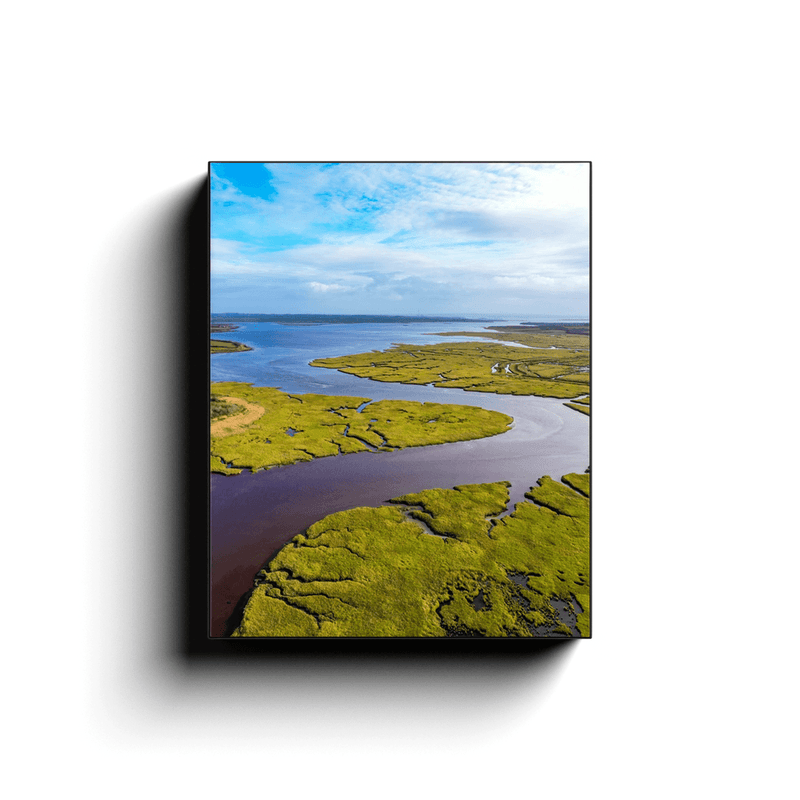 Canvas Wrap - Tidelands of Poulnasherry Bay, County Clare - James A. Truett - Moods of Ireland - Irish Art