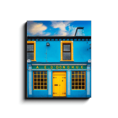 Canvas Wrap - O'Donohue's Pub, Fanore, County Clare - James A. Truett - Moods of Ireland - Irish Art