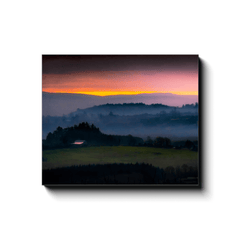 Canvas Wrap - Irish Mist over County Clare - James A. Truett - Moods of Ireland - Irish Art