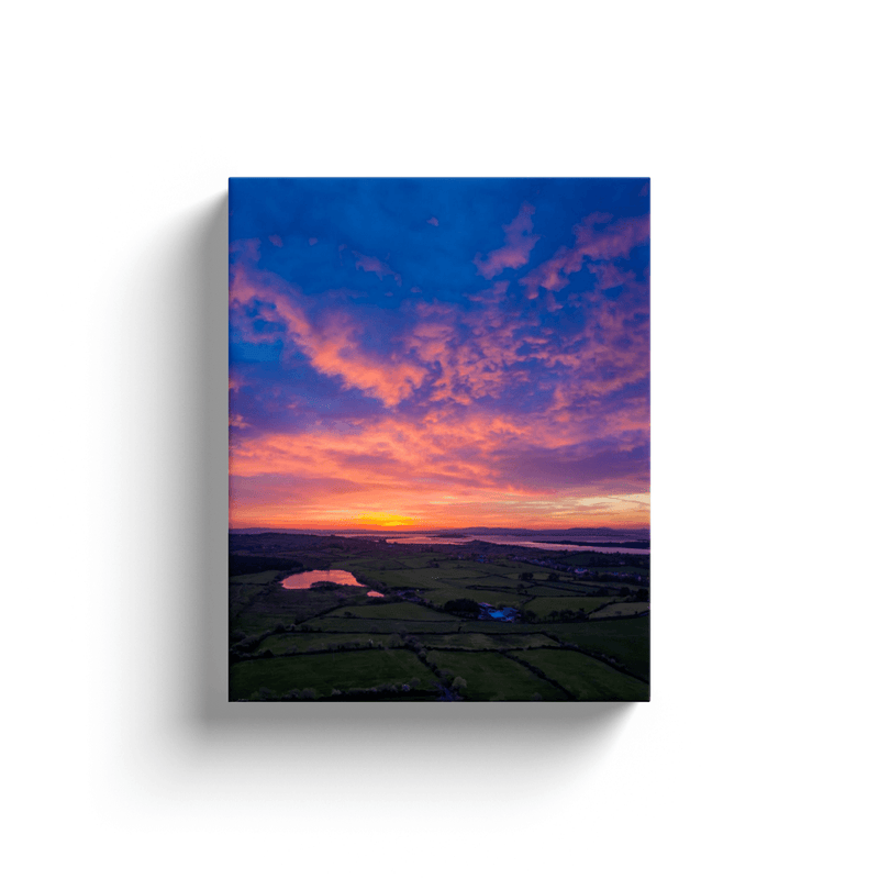 Canvas Wrap - May Sunrise over Ireland's Shannon Estuary, County Clare - James A. Truett - Moods of Ireland - Irish Art