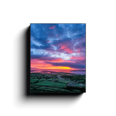 Canvas Wrap - Magical Sunrise over Kildysart, County Clare - James A. Truett - Moods of Ireland - Irish Art