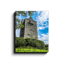 Canvas Wrap - Medieval Ballinalacken Castle in County Clare, Ireland - James A. Truett - Moods of Ireland - Irish Art