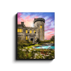 Canvas Wrap - Dromoland Castle at Sunset, County Clare - Moods of Ireland