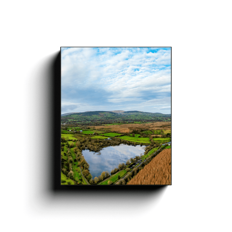 Canvas Wrap - McNamara's Lake, O'Briensbridge, County Clare, Ireland - James A. Truett - Moods of Ireland - Irish Art