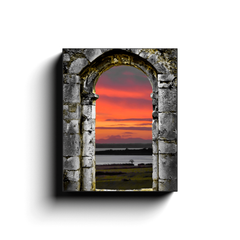 Canvas Wrap - Enchanted Medieval Portal Canvas Wrap Moods of Ireland 8x10 inch 